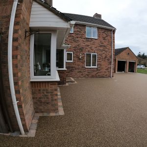 Woodhall Spa resin bound driveway