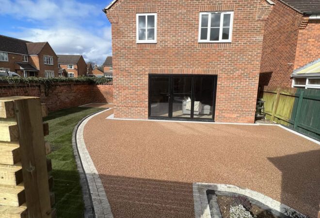 Sudbrooke resin bound patio