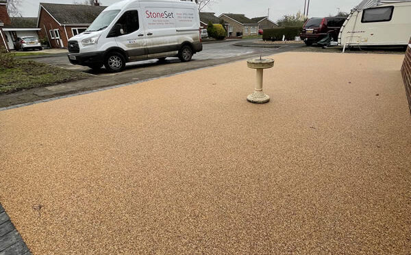 Skellingthorpe resin bound driveway