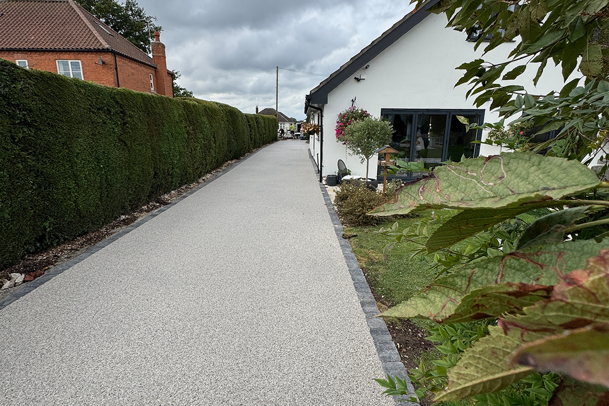 Resin Bound Driveway Project Lincoln Stoneset